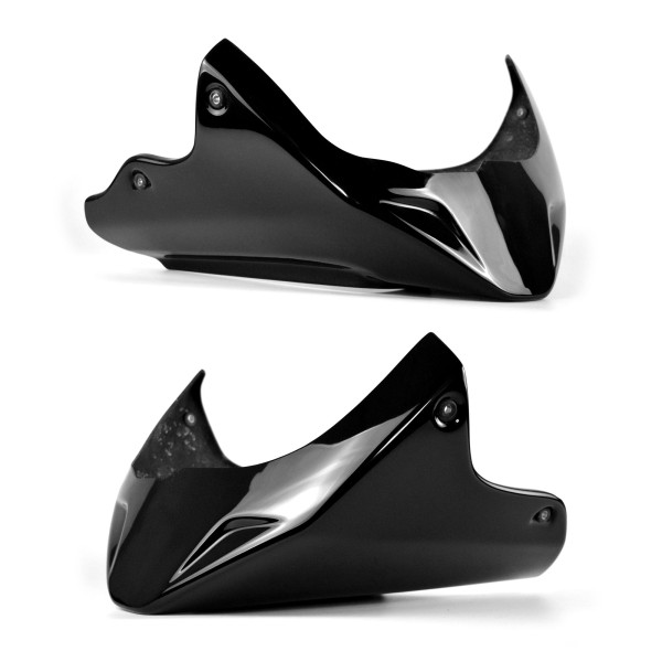 Pyramid Plastics Pyramid belly pan (water-cooled model only) | gloss black | suzuki gsf 650 bandit 2007>2014